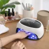 Black and white UV nail art lamp 36W quick-drying LED light therapy nail dryer details Picture